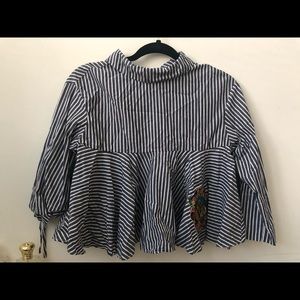 Zara striped top